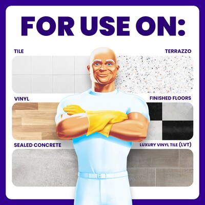 Mr. Clean Professional All Purpose Floor Cleaner, Lemon Scent, 1 Gallon, 3/Carton (PGC02621)