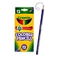 Crayola® Colored Pencils, Assorted Colors, 12/Box (68-4012)