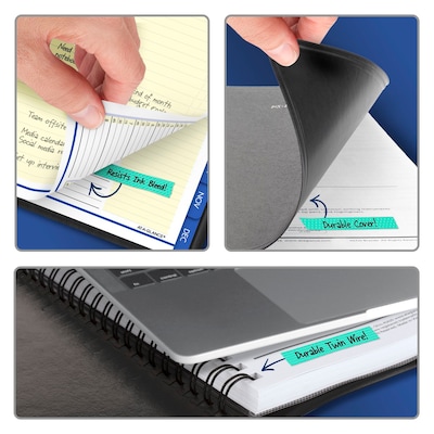 2027 AT-A-GLANCE QuickNotes 8.25" x 11" Weekly & Monthly Appointment Book, Faux Leather Cover, Black (76-950-05-27)