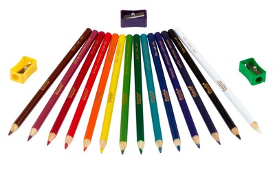 Crayola Classpack Kids' Colored Pencils, Assorted Colors, 462 Pencils/Box, (68-8462)