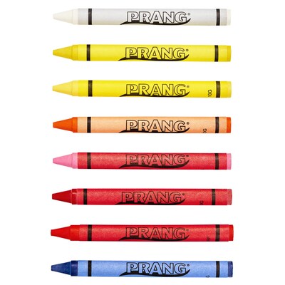 Prang Standard Crayons, Assorted Color, 16/Box (X00100)