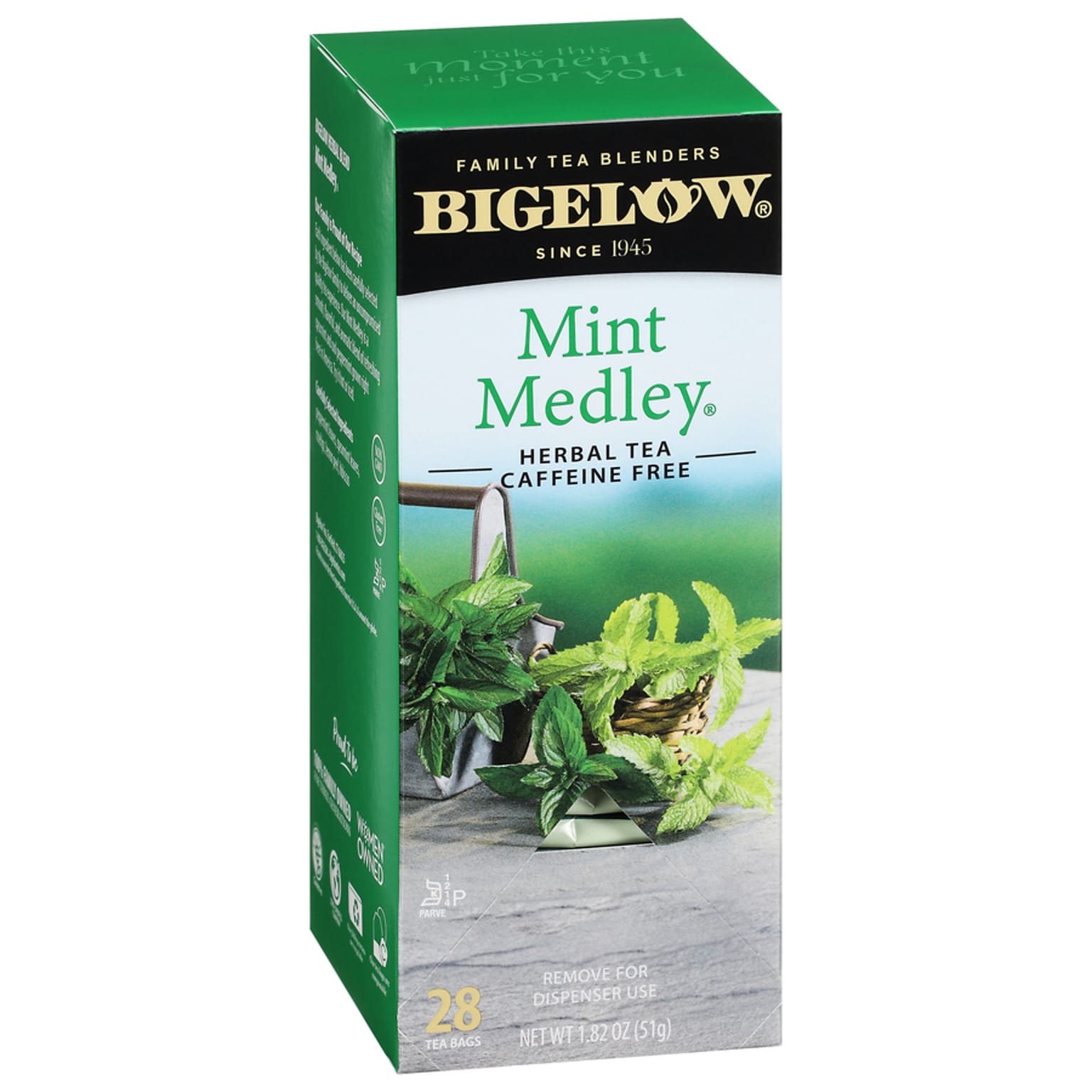 Bigelow Medley Mint Tea Bags, 28/Box (RCB003931)