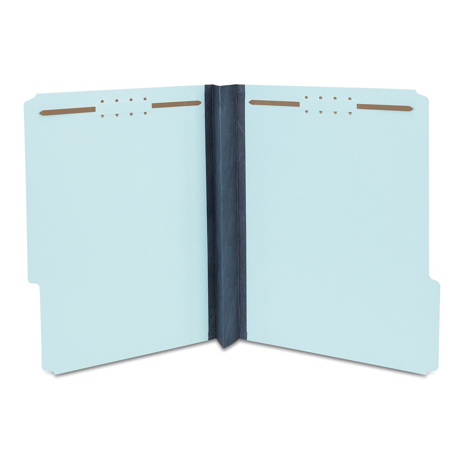 Staples® 60% Recycled Pressboard Classification Folder, 3 Expansion, Letter Size, Light Blue, 25/Box (ST384869/384869)