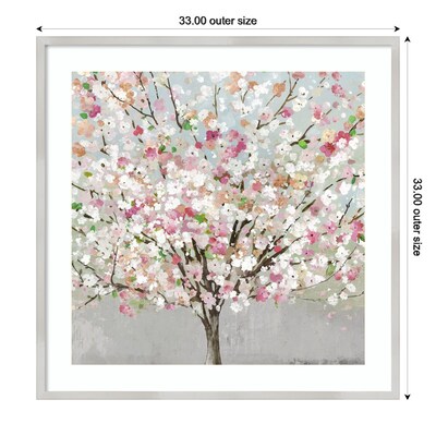 Amanti Art Spring Love by Allison Pearce Wood Framed Wall Art Print, 33" x 33" (A42677794056)