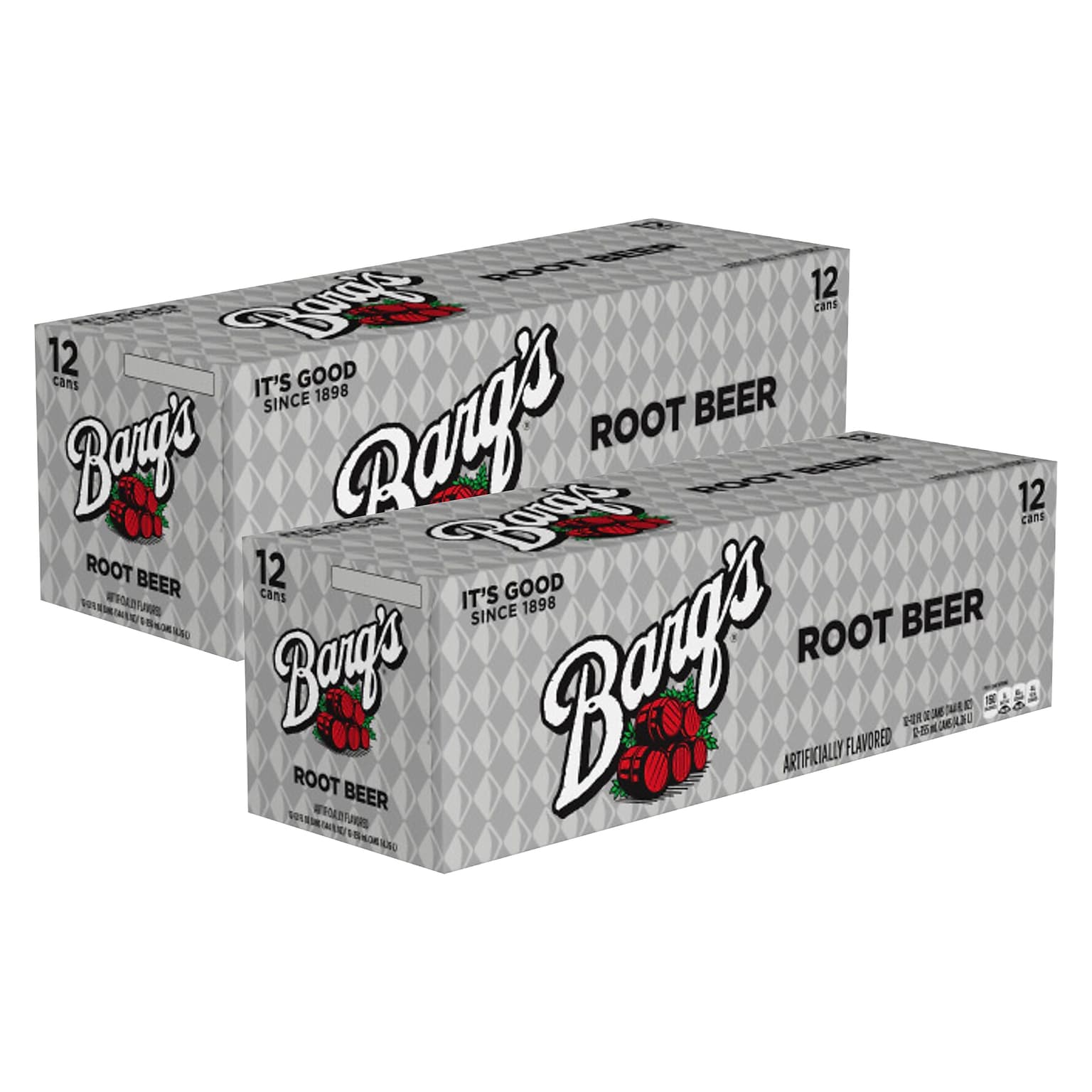 Barqs Root Beer, 12 oz., 24/Carton (49000030129)