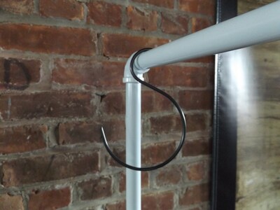 Nahanco Metal Hooks, Black, 12/Carton (SHKLGB)