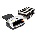 Scotch Heat-Free Cold Laminator with 5 Cartridges Value Pack, 8.5 Width, White and Black (LS960VAD)