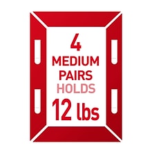 Command Medium Picture Hanging Strips, Damage Free Hanging of Dorm Decorations, 22 Pairs, 44 Command