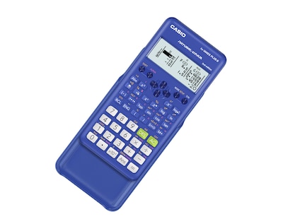Casio fx-300ES PLUS 2nd Edition 16-Digit Solar Powered Scientific Calculator, Blue (FX-300ESPLSB-BU)