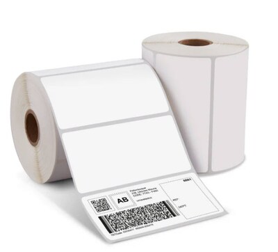 HP Direct Thermal Labels, 4 x 2, White, 1470 Labels/Pack (HPKER4X2PK2)