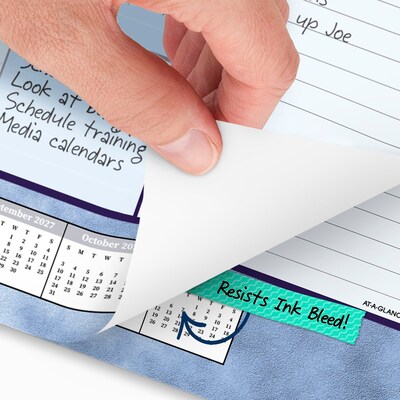 2027 AT-A-GLANCE 21.75" x 17" Monthly Desk Pad Calendar, Slate Blue (89701-27)