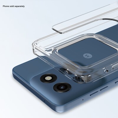 SaharaCase Venture Series Phone Case for Motorola Moto G Stylus 5G, Shock Absorbing, Clear (CP00786)