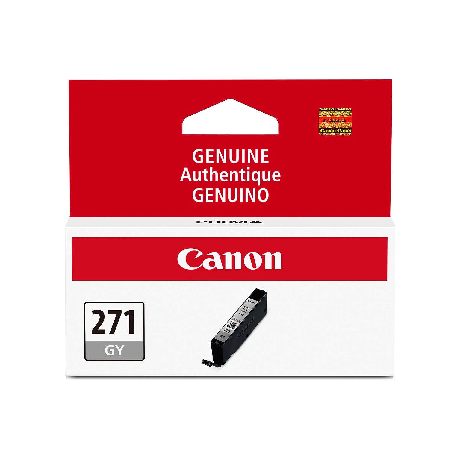 Canon 271 Gray Standard Yield Ink Cartridge (0394C001)