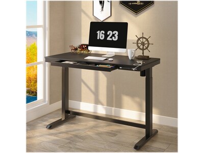 FlexiSpot EW8 48"W Adjustable Standing Desk, Black (EW8B)