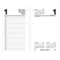 2024 AT-A-GLANCE 6 x 3.5 Daily Desk Calendar Refill, White/Black (E717-50-24)