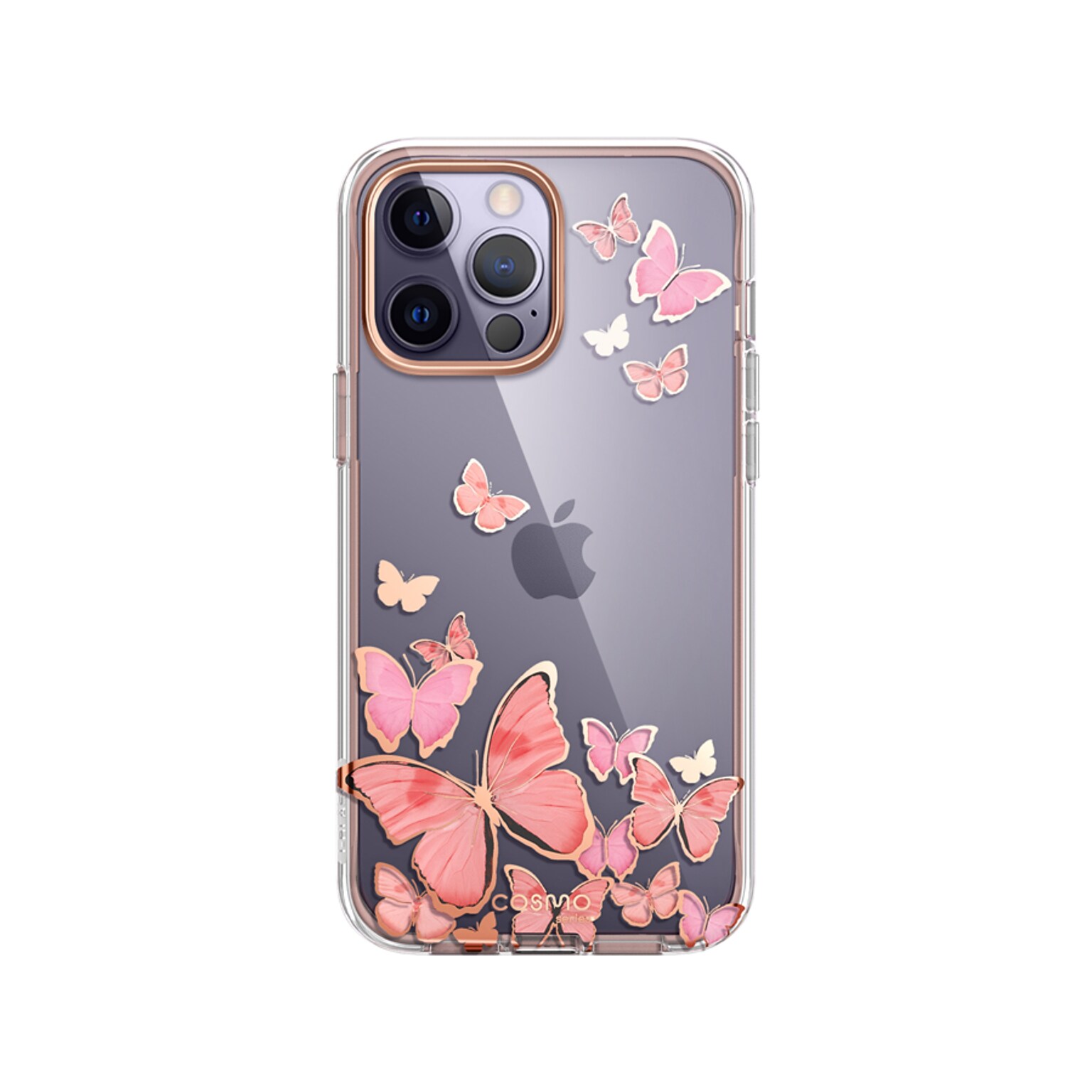 i-Blason Cosmo Pinkfly Case for iPhone 14 Pro Max (iPhone2022Pro-6.7-Cosmo-SP-Pinkfly)