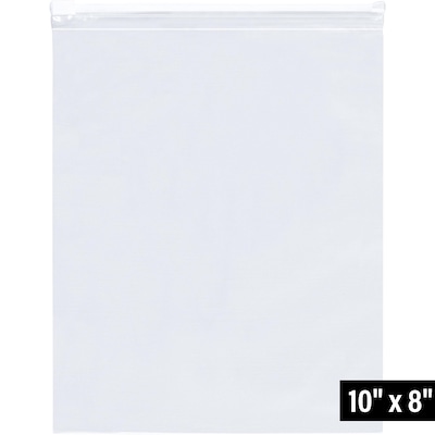 8 x 10 Reclosable Poly Bags, 3 Mil, Clear, 250/Carton (004075)