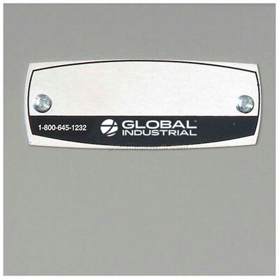 Global Industrial Paramount 78"H 2-Tier 3-Column Locker, Gray (652179GY)