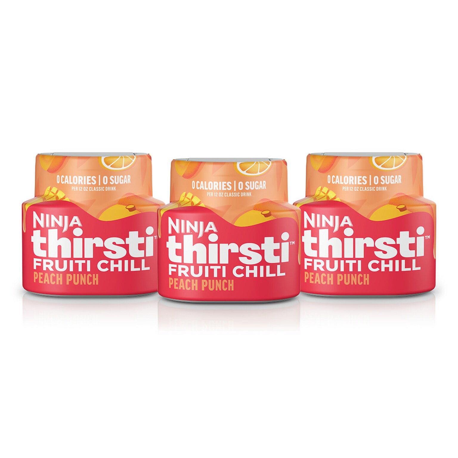 Ninja Thirsti Sugar-Free Peach Punch Flavored Water Drops Drink Mix (WCFOPMGAM)
