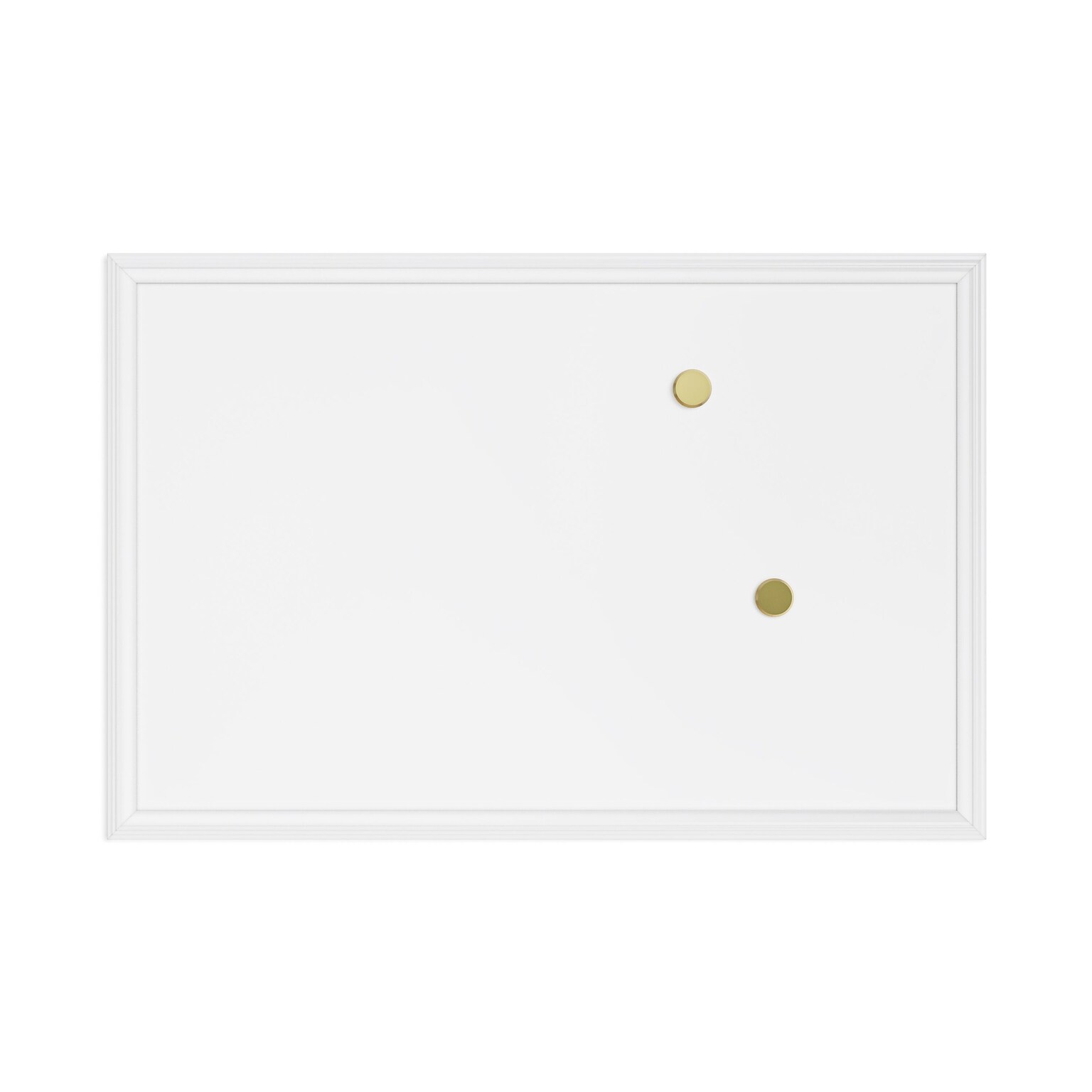 U Brands Magnetic Painted Steel Dry-Erase Board, Wood Frame, 17 x 23 (7080U00-01)