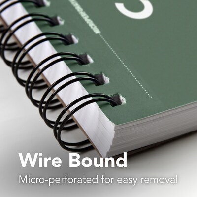 Canson XL Series 11" x 14" Wire Bound Recycled Drawing Sketch Pad, 60 Sheets/Pad, 2/Bundle (MCXC100510916-2)
