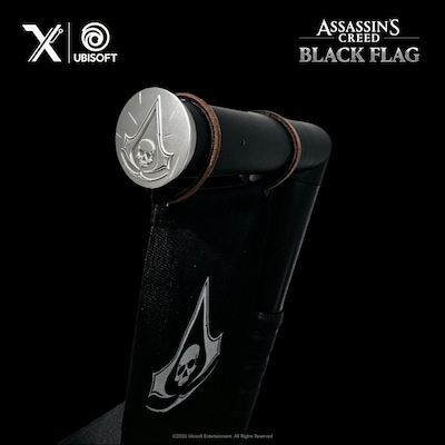 LEXIP Black Flag Headset Stand, Black (UBXLXHD0004)