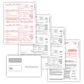 ComplyRight® 2023 1099-INT Tax Form Set with Envelopes, 4-Part, Copies A, B, C and/or State, 2-Up, 1