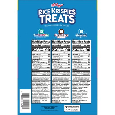 Rice Krispies Treats Variety Pack, 40 Bars/Box (KEE31129)
