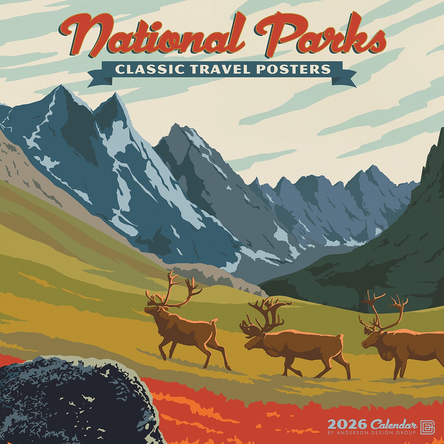 2026 Willow Creek National Parks 12 x 12 Monthly Wall Calendar (53676X)