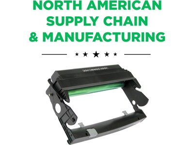 Clover Imaging Group Remanufactured Black Standard Yield Drum Unit Replacement for Lexmark/Dell/IBM/