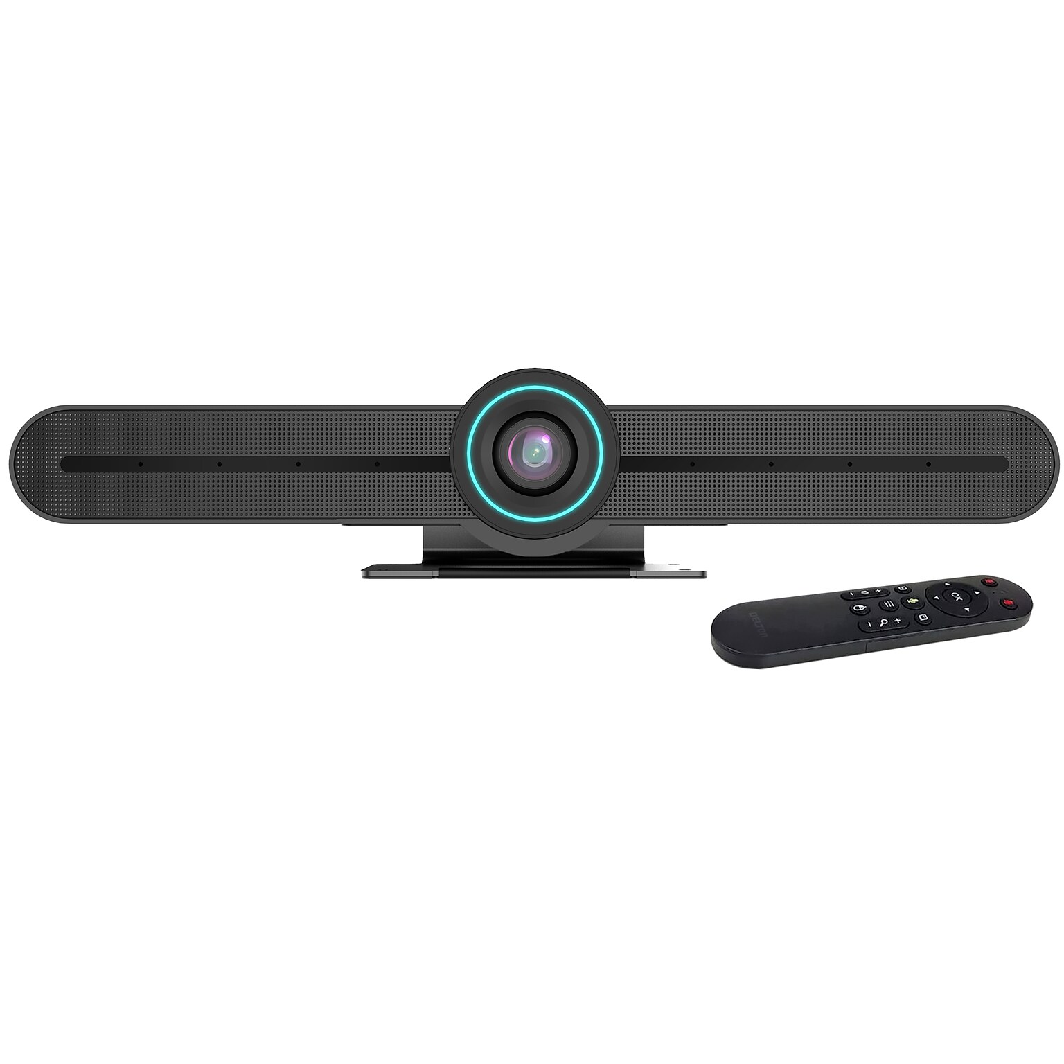 Delton C75 PTZ Ultra HD 4K Video Bar Webcam with AI Tracking, Noise-Canceling Microphone, Dual Speakers, Black (DCAIC75PTZ)