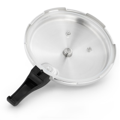 MegaChef Aluminum 11.5 Qt  Pressure Cooker, Silver (935123727M)