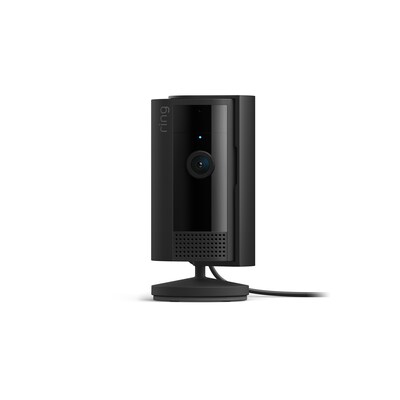 Ring Indoor Wired Security Camera, 2nd Generation, Black (B0B6GJBKRK)