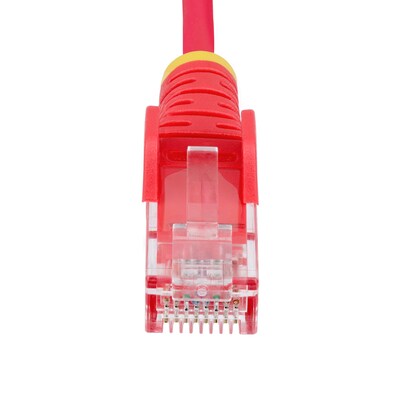 StarTech Slim 15' CAT6 Ethernet Cable, 28AWG, Red (N6PAT15RDS)