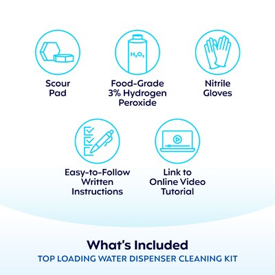 Primo Brands Top Loading Water Dispenser Cleaning Kit (601421)