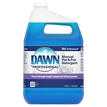 Dawn Manual Pot and Pan Liquid Dish Soap, Original Scent, 128 oz., 1 gal., 4/Carton (57445)