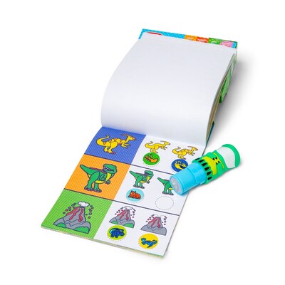 Melissa & Doug Sticker WOW! Activity Pad and Sticker Stamper, 8/Pack (32012)