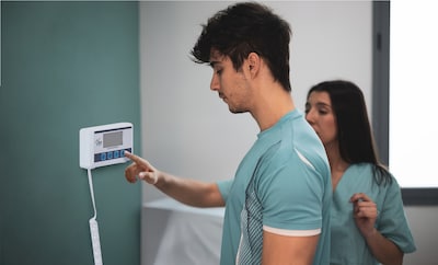 Viva Comfort Medical Digital BMI Weight Scale, 550 lbs. Capacity, White (ADIME904-06-MK)