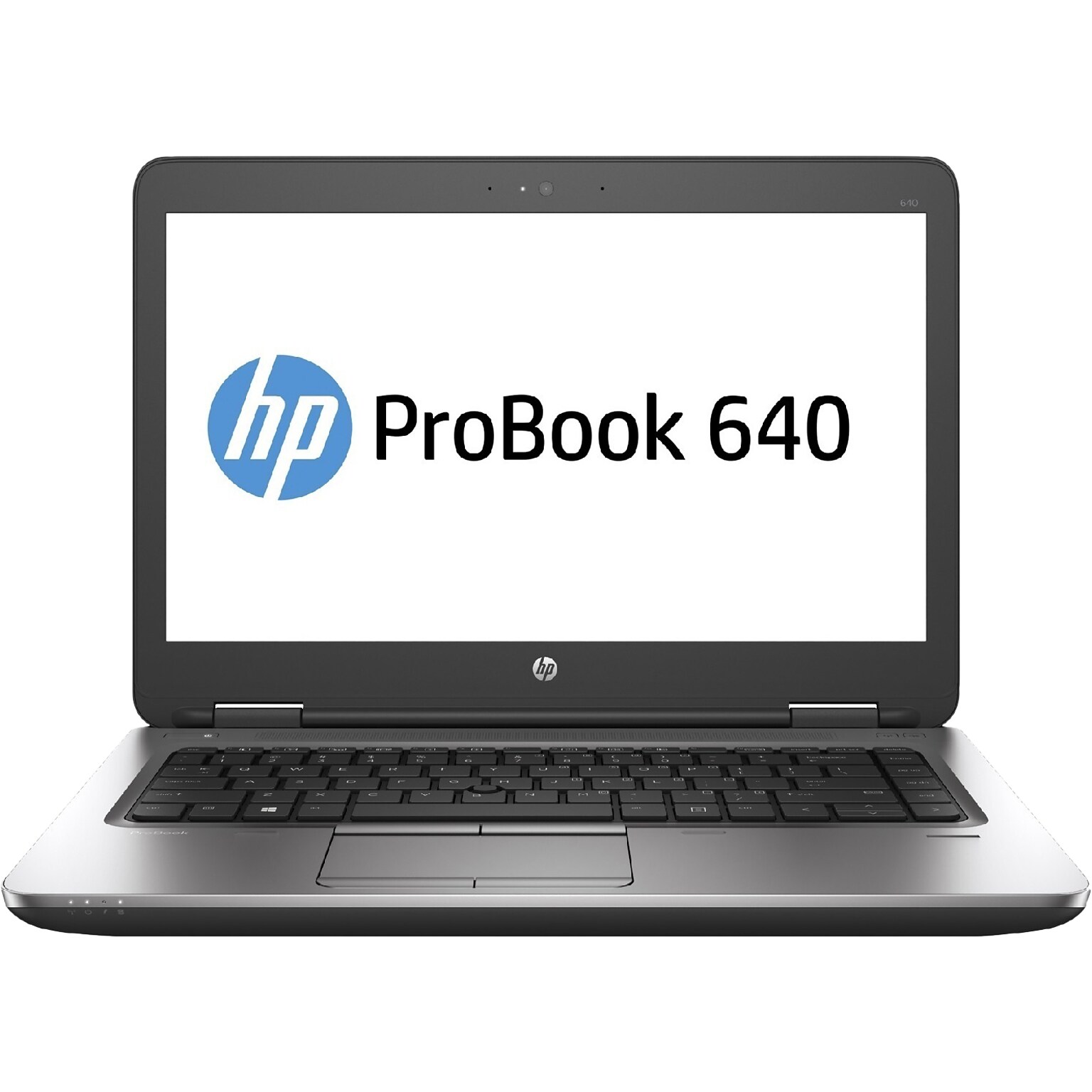 HP ProBook 640 G2 14 Refurbished Laptop, Intel Core i5, 16GB Memory, 256GB SSD, Windows 10 Pro (051791291245)