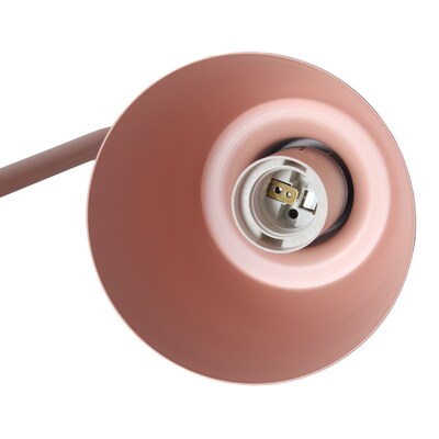 Simple Designs Sleek Essentials LED Desk Lamp, 16", Blush Pink (LD1077-BPK)