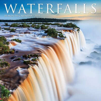2027 Willow Creek Waterfalls 7 x 7 Monthly Wall Calendar, Assorted Colors (64269)