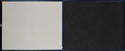 M + A Matting WaterHog CleanShield Stride Commercial Entrance Floor Mat w/ Adhesive Insert, 36.5 x 92.5, Charcoal (4115438170)