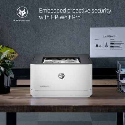 HP LaserJet Pro 3001dw Wireless Black & White Printer (3G650F#BGJ)