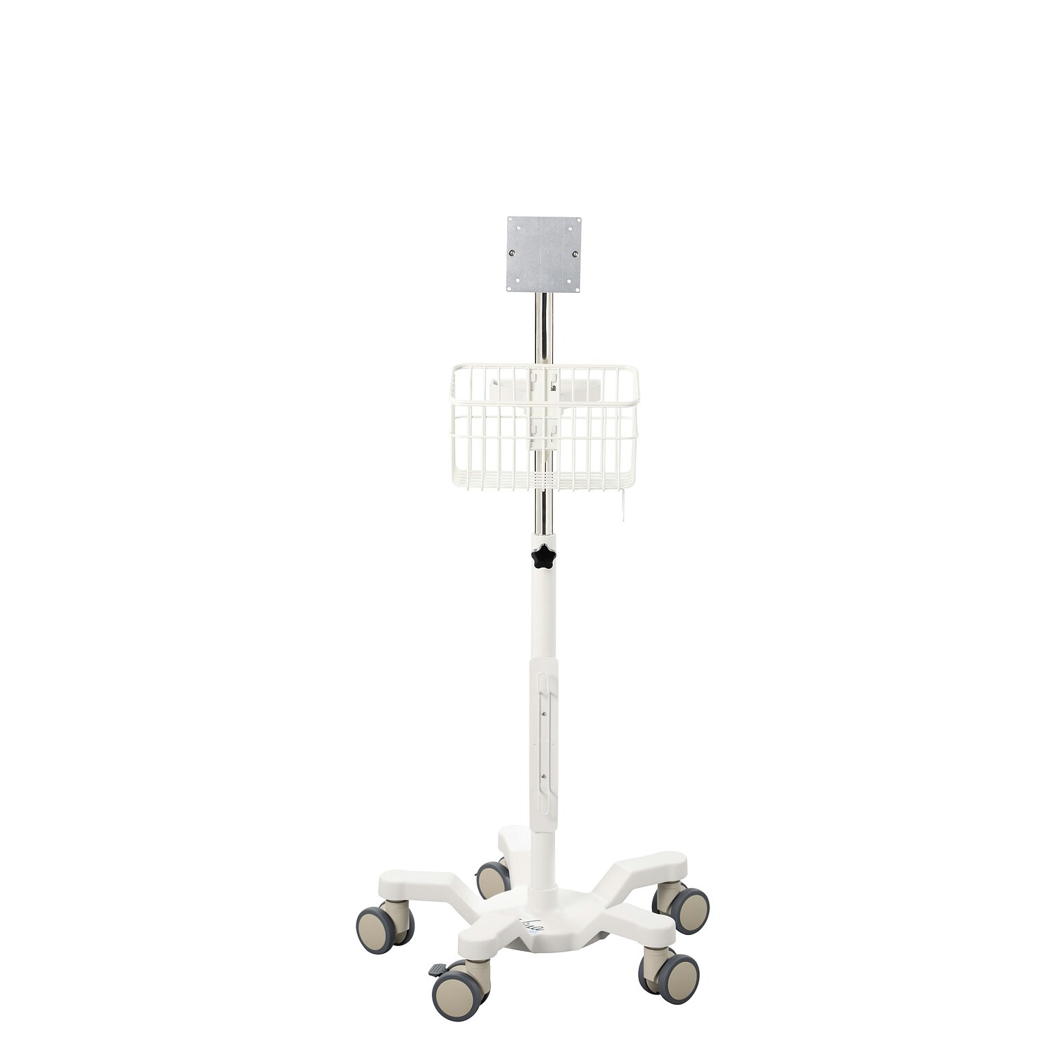 Viva Comfort Mobile Stand for Welch Allyn 4400 & Connex Spot Monitor, Adjustable, White (ADI912-C-MP-01-MK)
