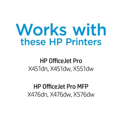 HP 971XL Cyan High Yield Ink Cartridge, Prints Up to 6,600 Pages (CN626AM)