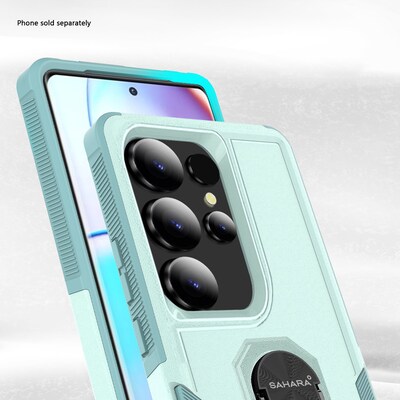 SaharaCase Raider Phone Case for Galaxy S25 Ultra, Shock Absorbing, Oasis Aqua (CP00769)