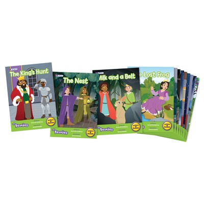 Beanstalk Books The Beanies Hi-Lo Diversity Decodables Phase 4 Set 2, 12/Set (JRLBB155)