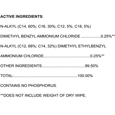 Clorox Healthcare VersaSure Disinfecting Wipes, 150/Canister (31758)