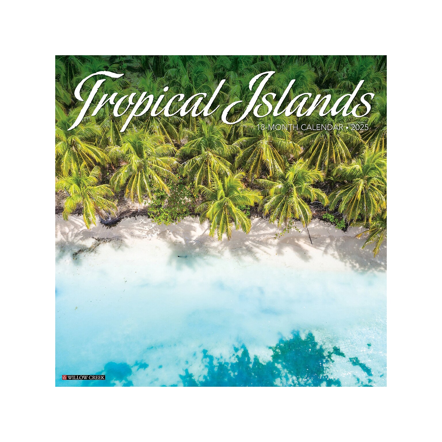 2025 Blue Sky Tropical Islands 12 x 12 Monthly Wall Calendar (45169)