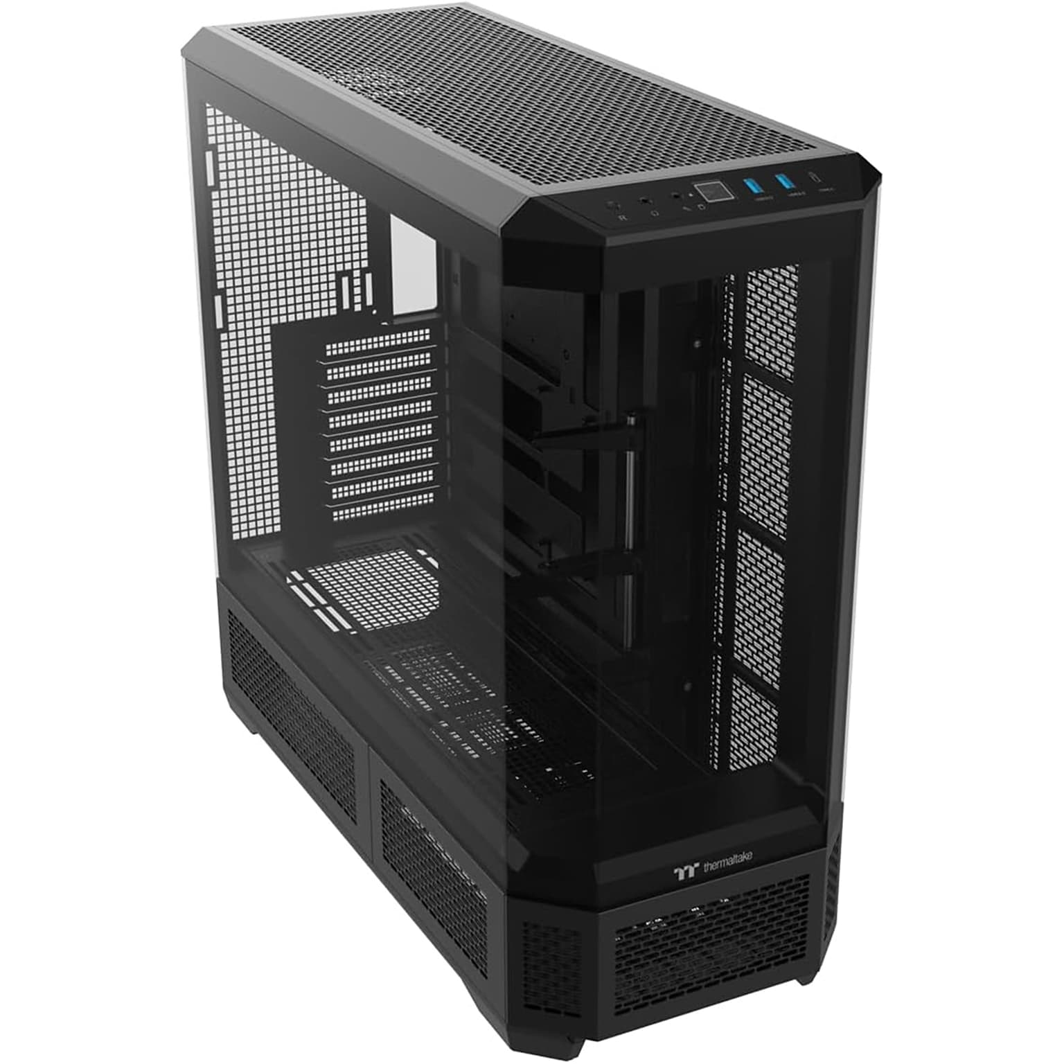 Thermaltake View E-ATX Full Tower Computer Case, Black (CA-11H-00F1WN-00)
